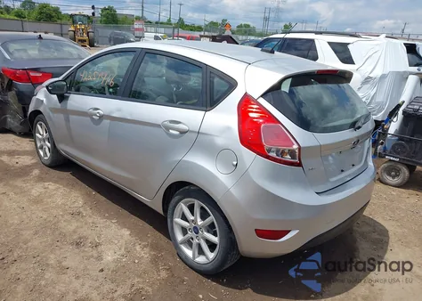 2019 Ford Fiesta Se из США, поврежденный, VIN 3FADP4EJ8KM107034